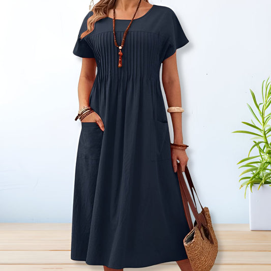 Leslie® | Dress Cotton And Linen, Comfortable And Airy
