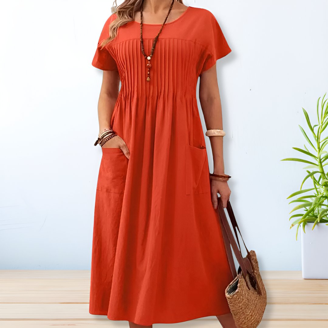 Leslie® | Dress Cotton And Linen, Comfortable And Airy