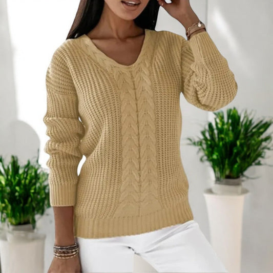 Abigail® | Elegant cable knit sweater