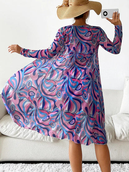 Blessing® | High-Waisted Bikini Set With Cover-Up