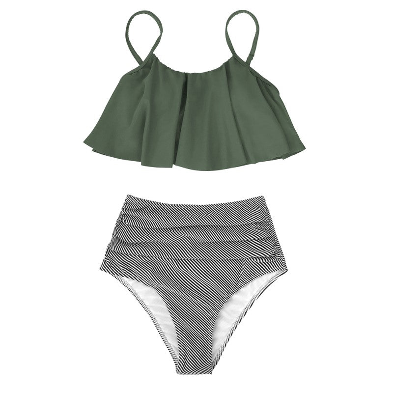 Laura® | Colorful Bikini With Ruffles