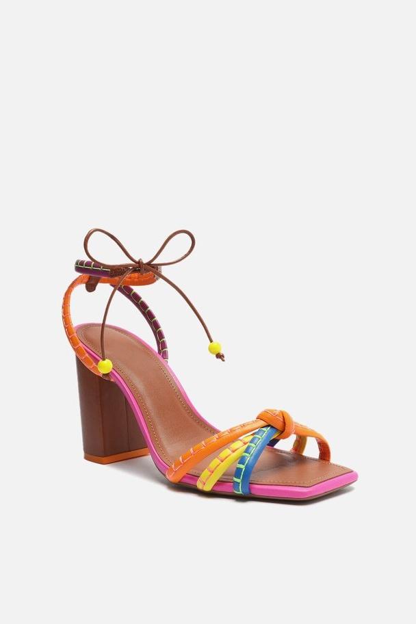 Magaly® | Heeled sandals with knotted strap
