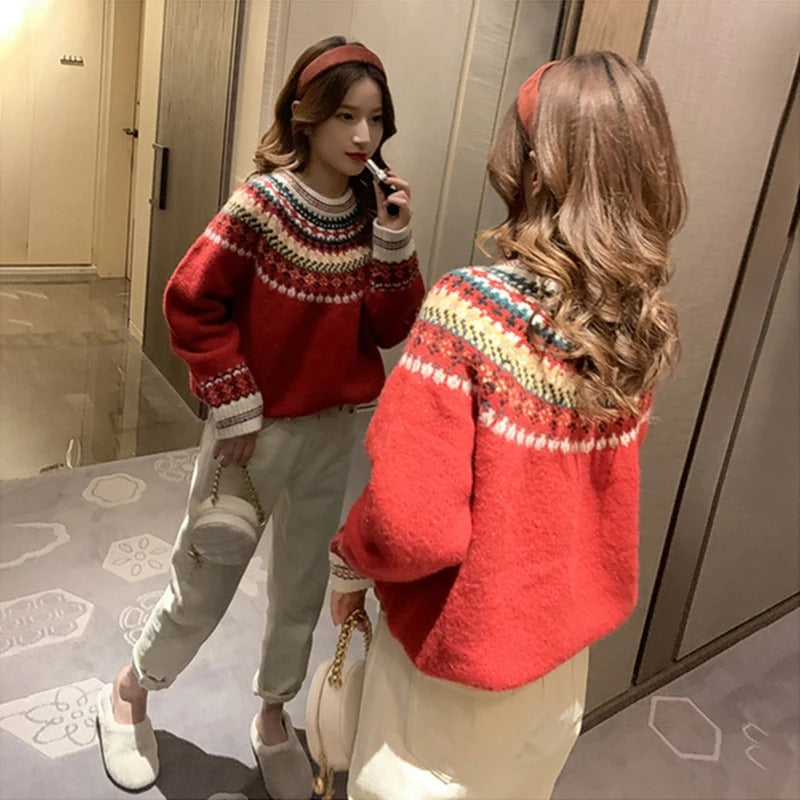 Leonor® | Festive Christmas sweater for women