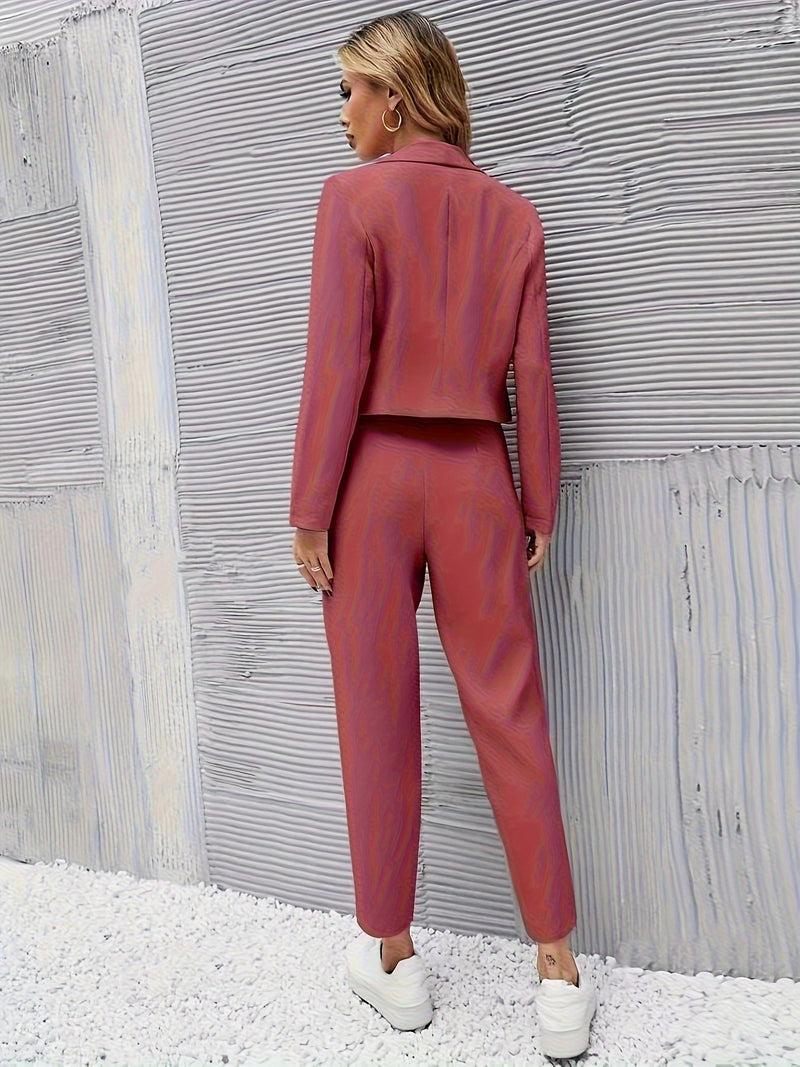 Alejandra® | Two piece blazer set for women