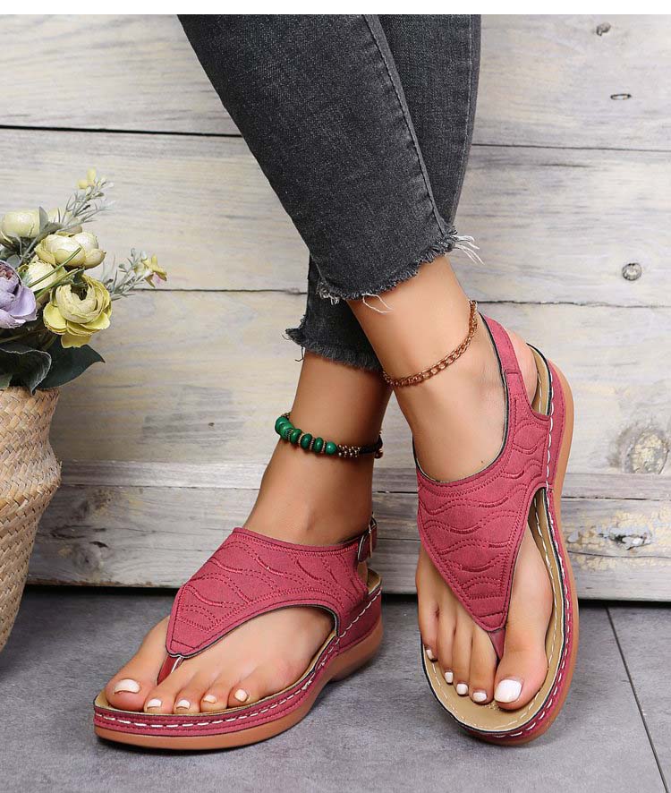 Irene® | Romanza Stylish wedge sandals for the summer beach look