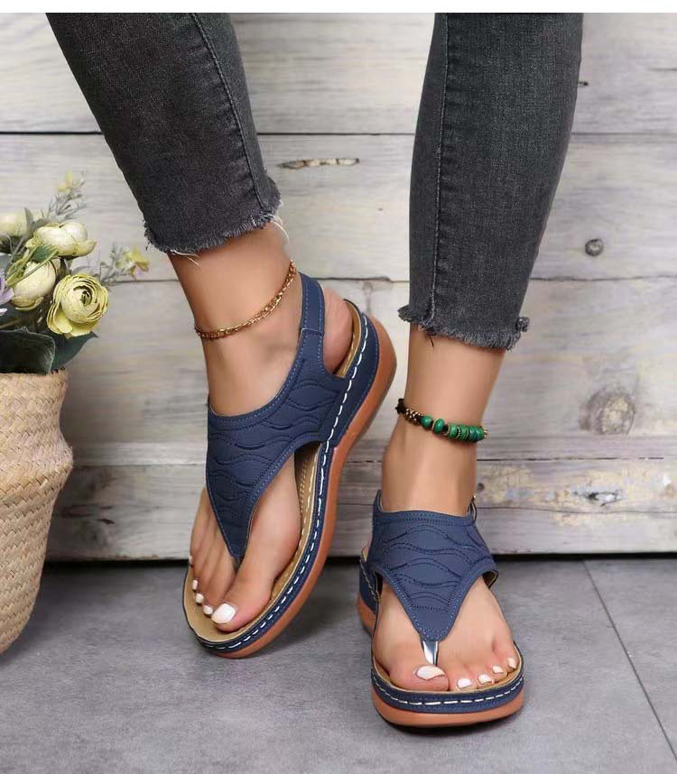 Irene® | Romanza Stylish wedge sandals for the summer beach look