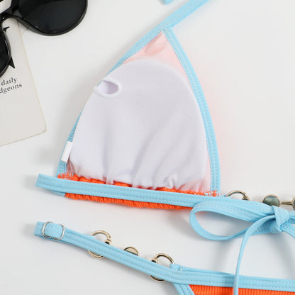 Brigid® | Brazilian bikini bottom and triangle top