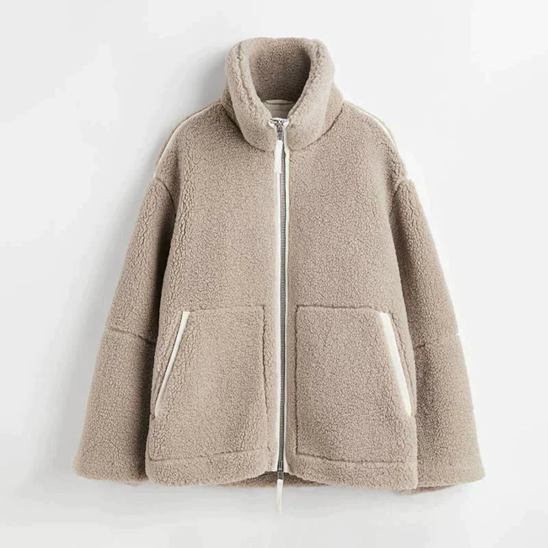 Eva® | Cozy cotton teddy jacket