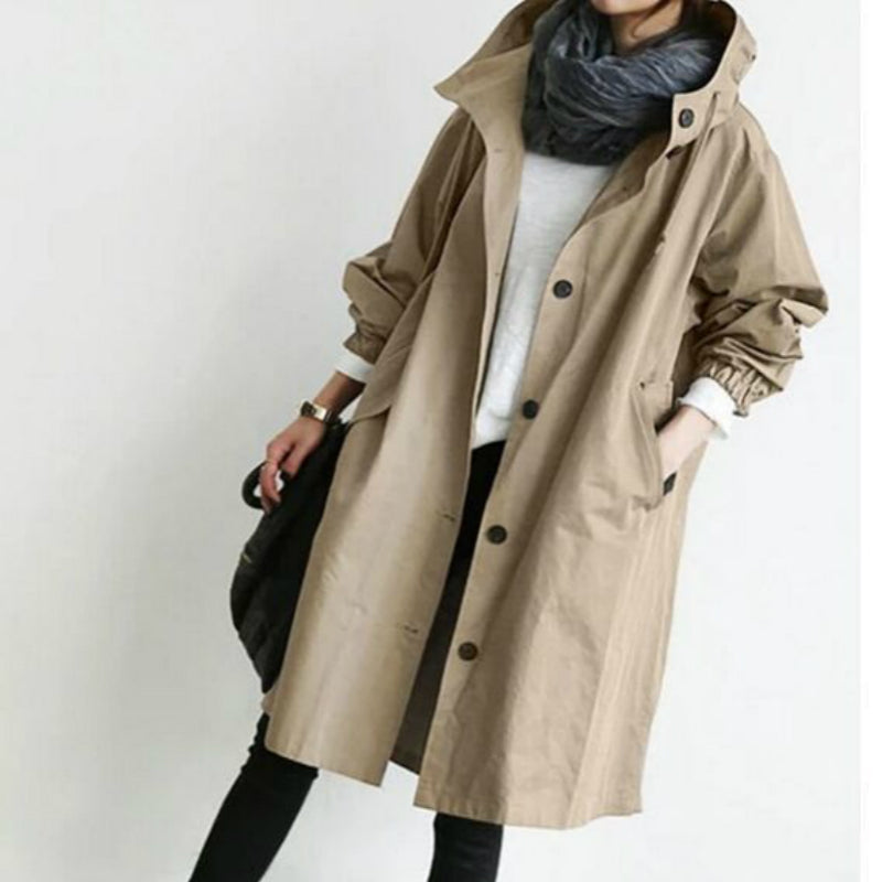 Adelaida | Stylish windproof and waterproof women's trench coat