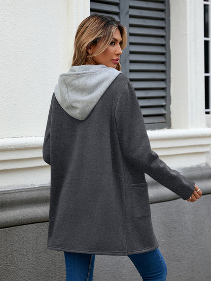 Leonie® | Hooded jacket with drawstring and long sleeves