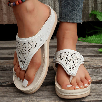 Gladys® | Orthopedic Leather Hiking Sandals