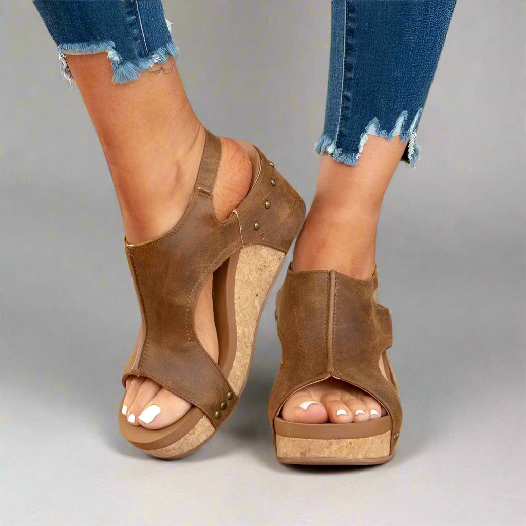 Rita® | Orthopedic Leather Sandals