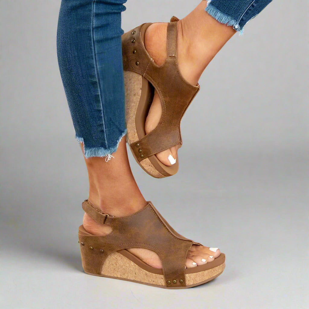 Rita® | Orthopedic Leather Sandals
