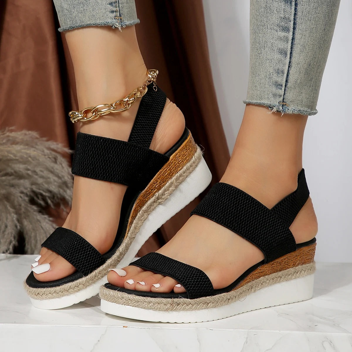 Polly® | Stylish And Casual Platform Sandals