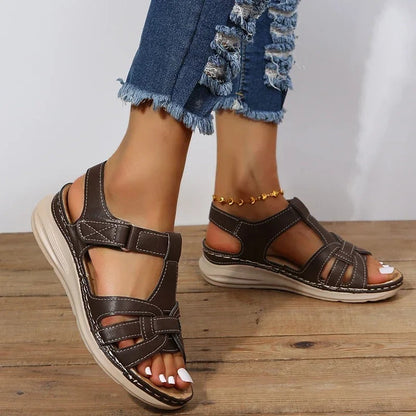 Helena® | Fashionable Leather Sandals For Women
