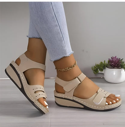 Allison® | Soft elegance wedge sandals