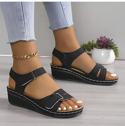 Allison® | Soft elegance wedge sandals
