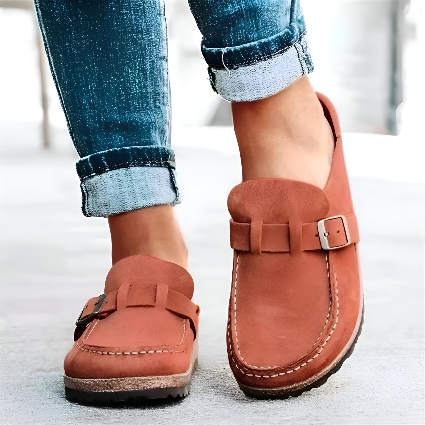 Elena® | Orthopedic moccasin sandals