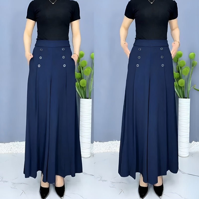 Abigail® | Refined Summer Trousers With Wide Legs