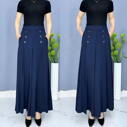 Abigail® | Refined Summer Trousers With Wide Legs