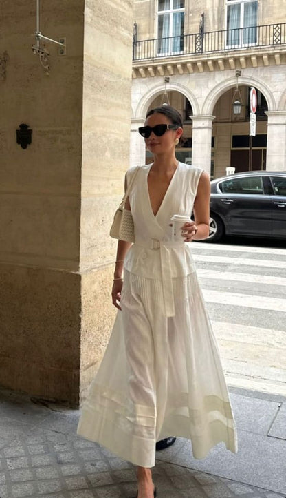 Adriana® | Elegant white dress