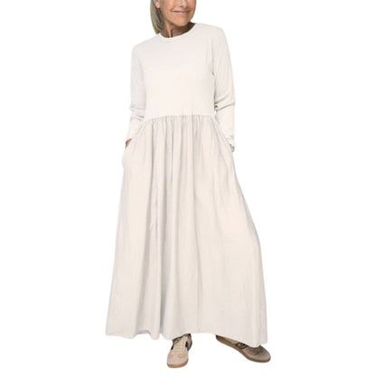 Mabel® | Knitted midi dress with long sleeves