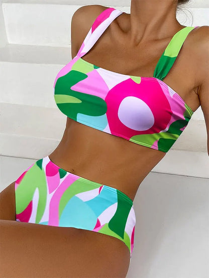 Brandi® | High Waist Bikini Swimsuit