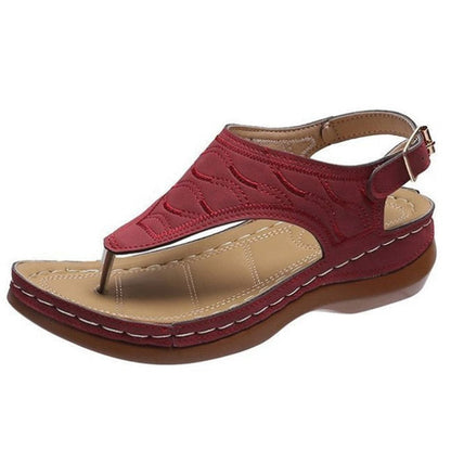 Irene® | Romanza Stylish wedge sandals for the summer beach look